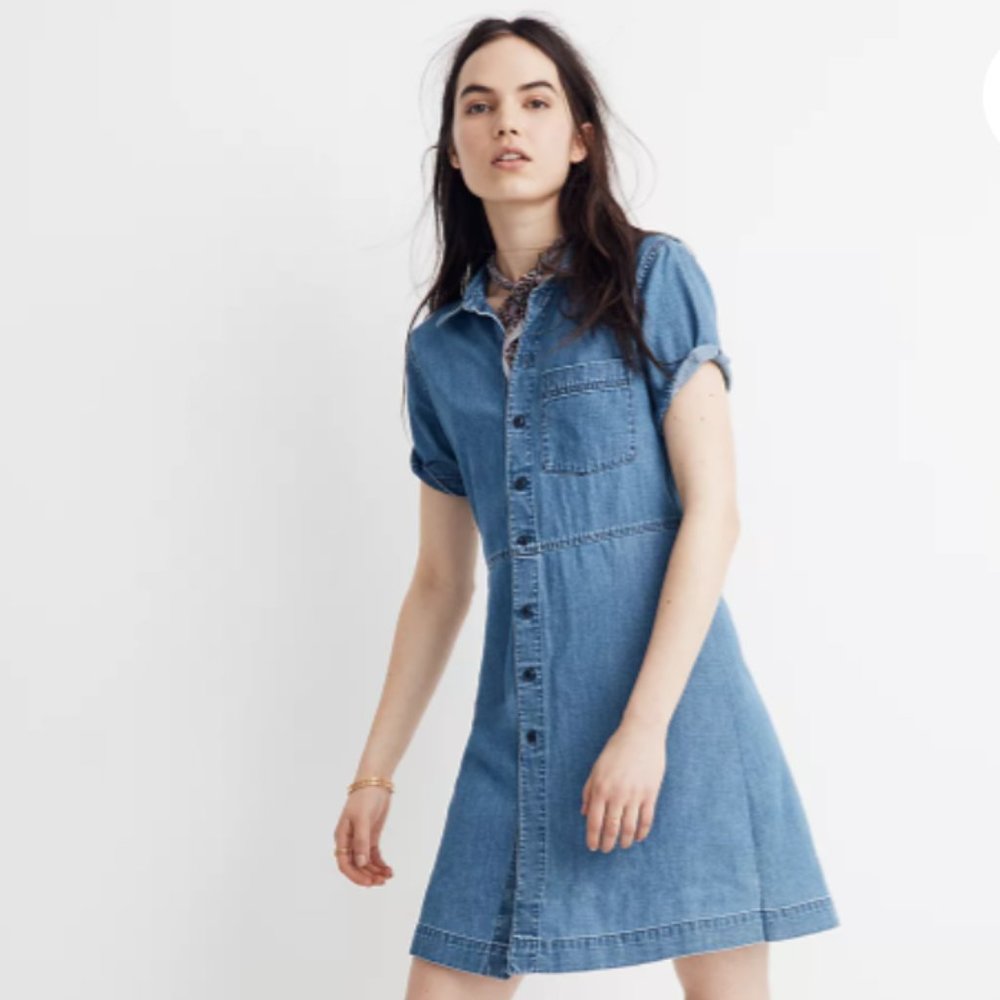 Madewell Denim Shirt Dress (M)